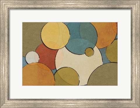 Framed Circulos Print