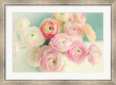 Framed Blushing Blossoms Print