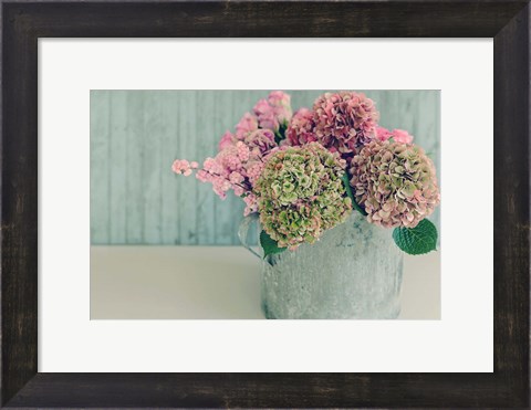 Framed Blossoming Water Can Print