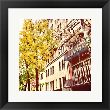 Framed Chelsea Afternoon II Print