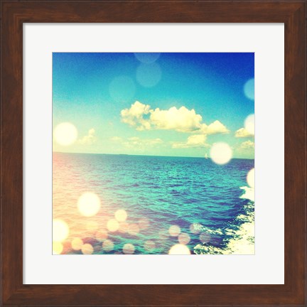 Framed Ocean Breeze I Print