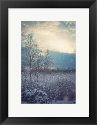 Framed Winter&#39;s Day Print