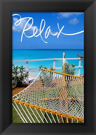 Framed Relax Print