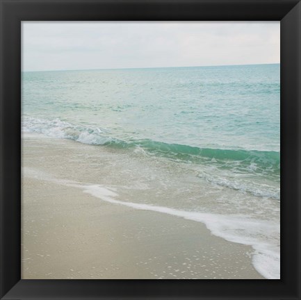 Framed Beach Scene I Print