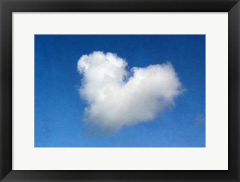 Framed Love is in the Air Print