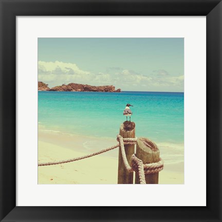 Framed Island Vacation II Print