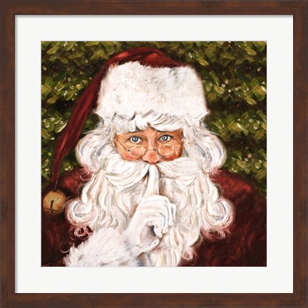 Framed Secret Santa I Print