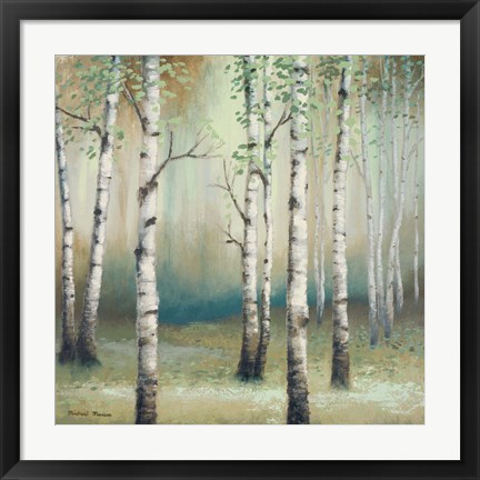 Framed Late September Birch II Print