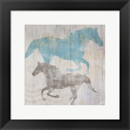 Framed Equine II Print