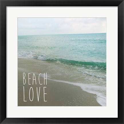 Framed Beach Love Print