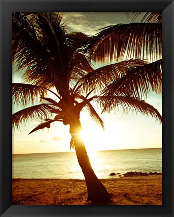 Framed Bimini Sunset I Print