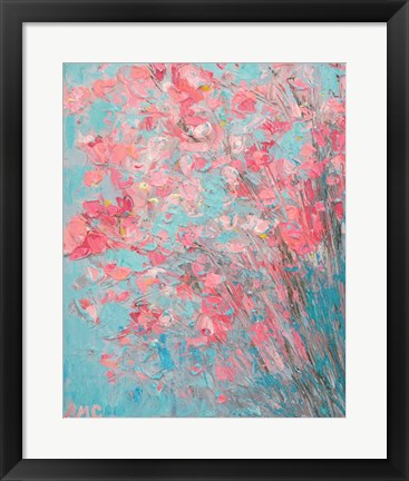 Framed Apple Blossoms Print