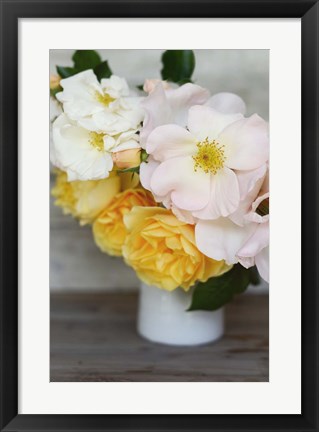 Framed Country Bouquet II Print