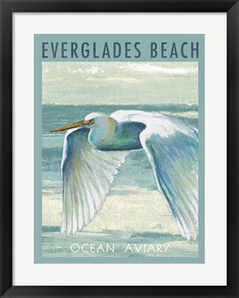 Framed Everglades Poster II Print