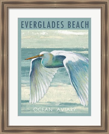 Framed Everglades Poster II Print