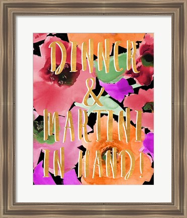 Framed Belle Words II Print