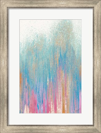 Framed Bright Woods Vertical Print