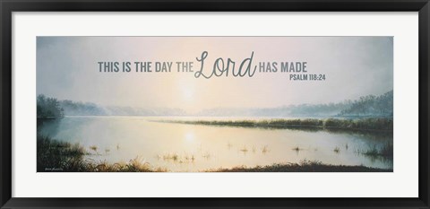 Framed This is the Day II Print