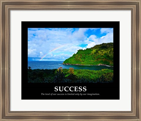 Framed Success Print