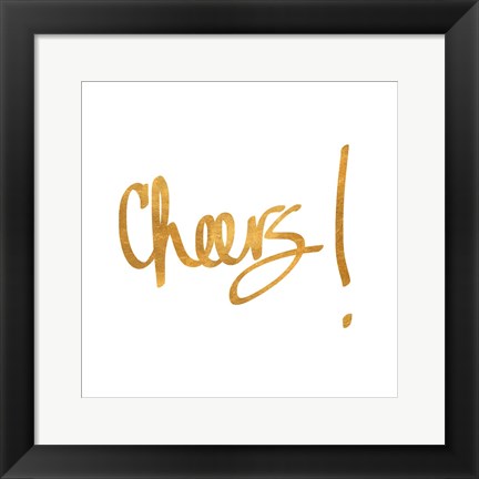 Framed Cheers Print