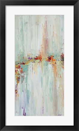 Framed Abstract Rhizome Panel II Print