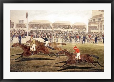 Framed Derby, 1848 Print