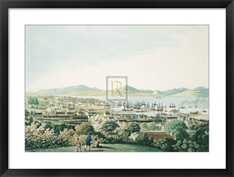 Framed Greenock Print