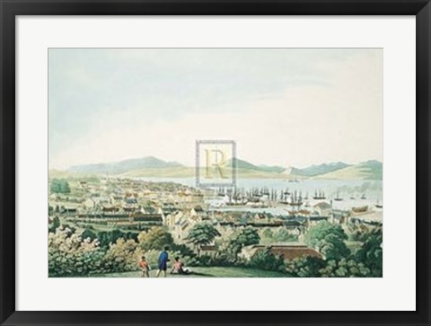 Framed Greenock Print