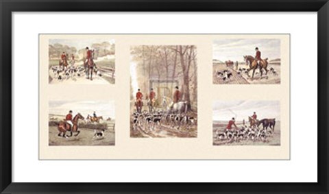 Framed Hunting Incidents (5 Up) Print