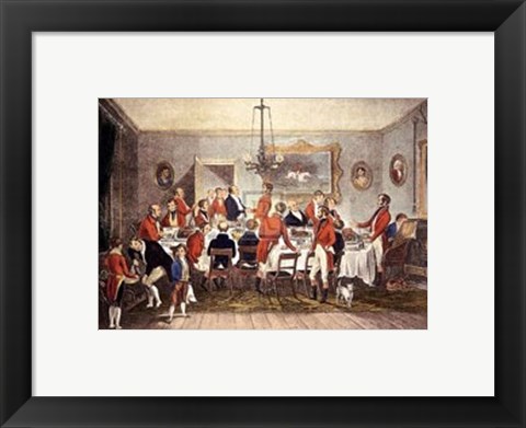 Framed Bachelor&#39;s Hall Plate VI Print