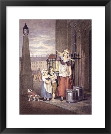 Framed Milk Below Maids Print