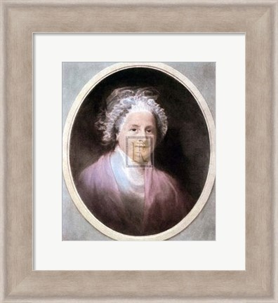 Framed Mrs Washington Print