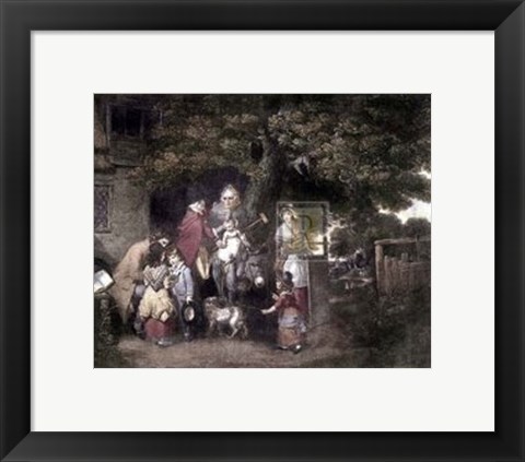 Framed Sunday Morning: Going to Church [S] Print