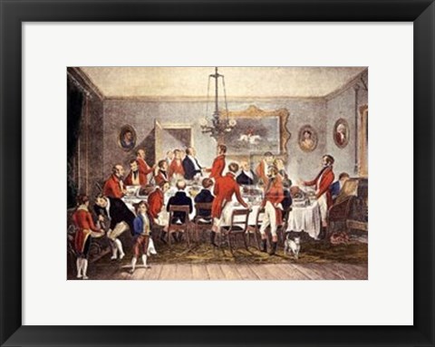 Framed Bachelor&#39;s Hall Plate VI Print