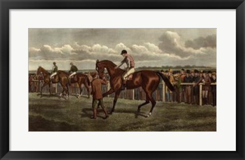 Framed Favourite: Before the Race Print