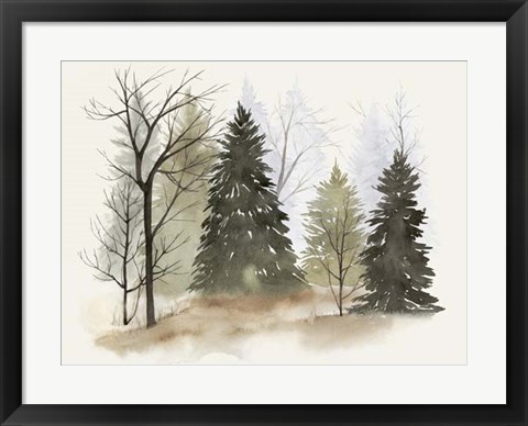 Framed In the Mist II Print