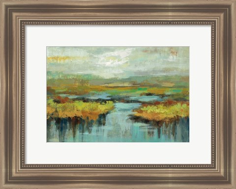 Framed Spring Landscape Print