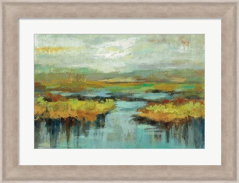 Framed Spring Landscape Print