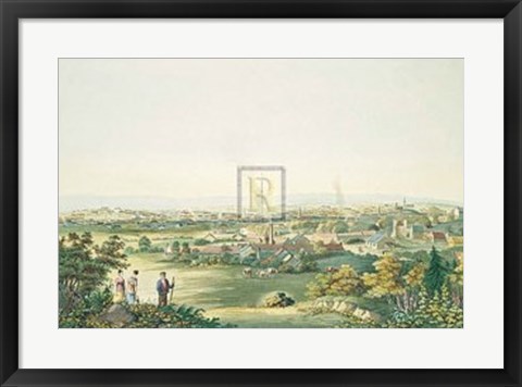 Framed Glasgow Print