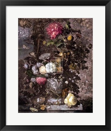 Framed Flower Piece Print