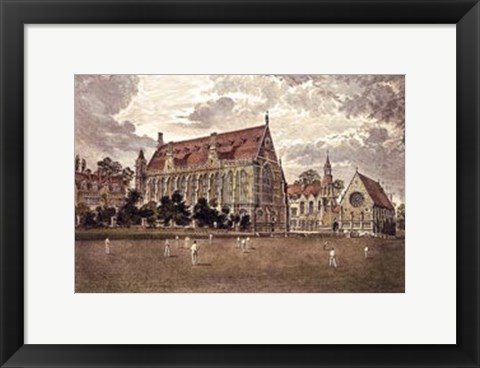 Framed Clifton College Print