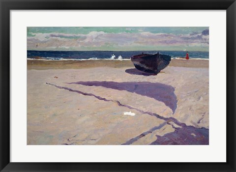 Framed Shadow of the Boat, 1903 Print