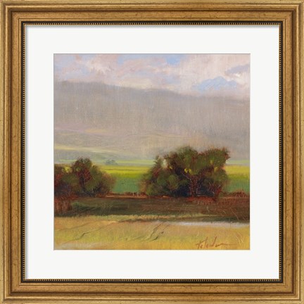 Framed Russell Creek View II Print