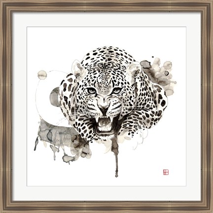 Framed Leopard Print