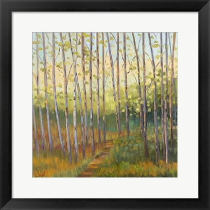 Framed Vista Trees Print