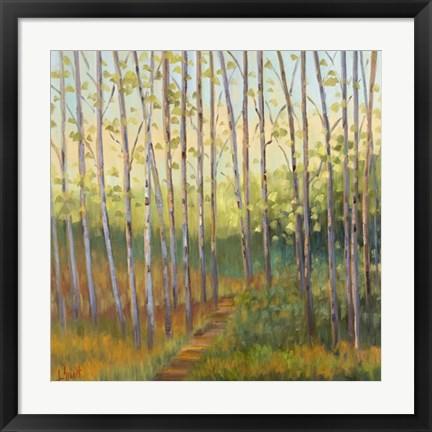 Framed Vista Trees Print