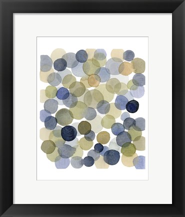 Framed Series Dots Autumn Print