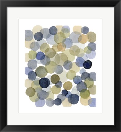 Framed Series Dots Autumn Print