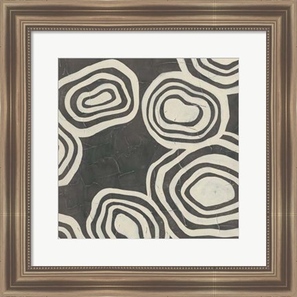 Framed Mineral Motif II Print