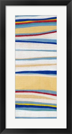 Framed Wavy Lines II Print